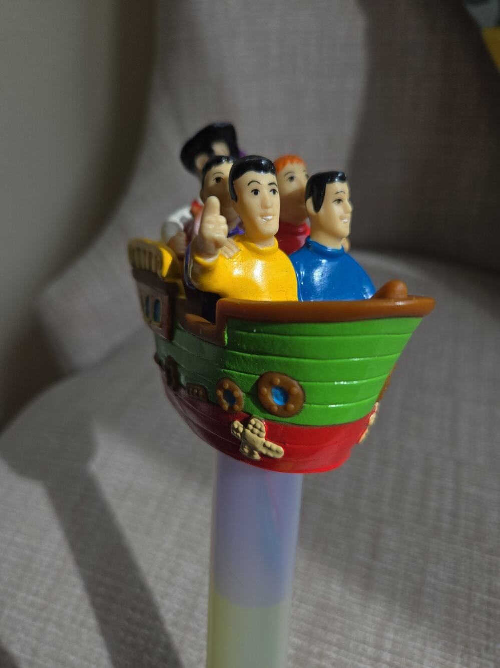 The Wiggles LIVE! Flashing Light-up Wand Exclusive Concert Souvenir Big Red Car